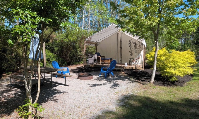 Supply Alquiler De RV | The Bohemian Dream Glamping Tent-Private Oasis 2 miles to Holden Beach
