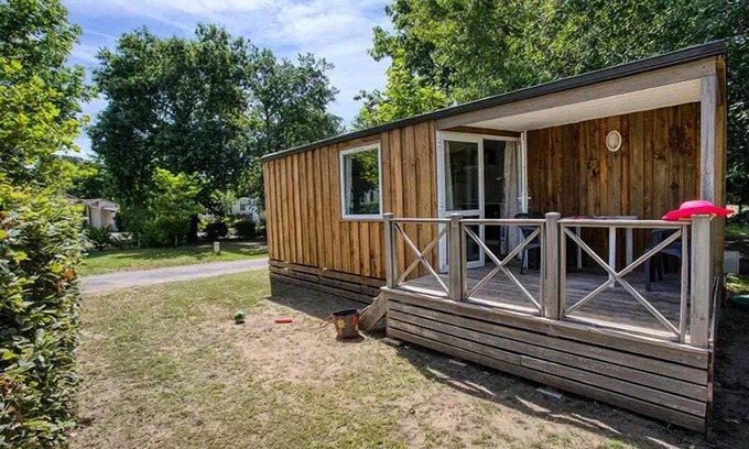 Carsac-Aillac Casa | Camping Le Plein Air des Bories *** - Mobil home O'hara Comfort 3 habitaciones 4 personas