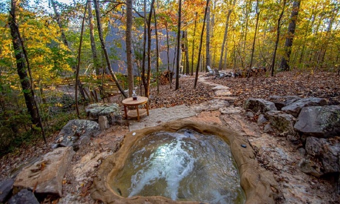 Saint Joe Chalet De Esquí | The Bridge House Rock Hot Tub Buffalo River