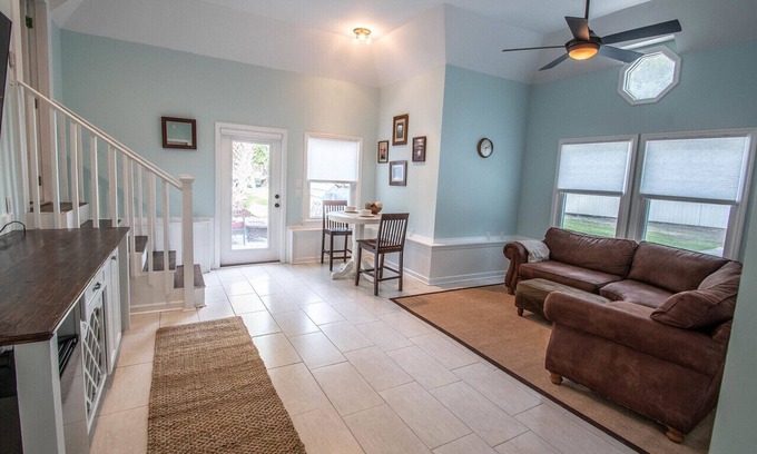 Old Town Bluffton Apartamento | The Calming Coastal Suite- 2 habitaciones / 1 baño cerca del centro de Bluffton