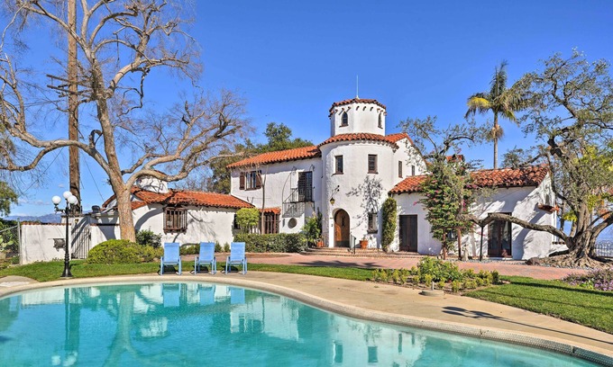 Hacienda Heights Casa | 'The Castle' Hacienda Heights Home w / Patio & Pool!