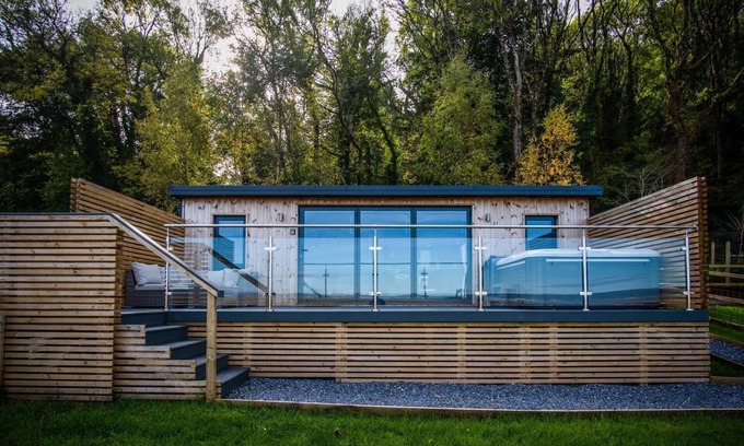 Llangennith Chalet De Esquí | The Caswell Bay Hide Out - 1 Bed Cabin - Landimore