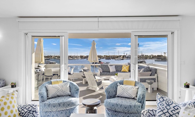 Balboa Island Apartamento | Fascinante Balboa Island Bayfront Beach House