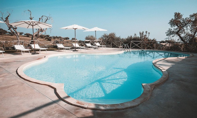 Fermo Casa | The Cherry Tree, sea view relaxation with pool
