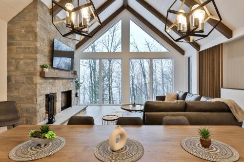 Saint-Faustin-Lac-Carre Chalet De Esquí | The Chic Shack - Golf, Ski, SPA