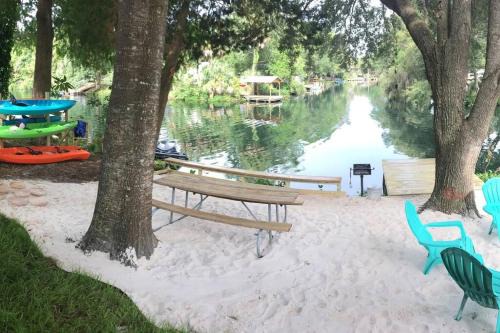 Weeki Wachee Gardens Casa | The Chuby Mermaid - Weeki Wachee River Access Waterfront with Paddlecraft