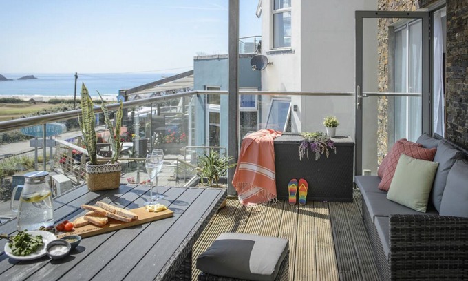 Newquay Villa | The Cliffs - Tres Habitaciones Villa, Capacidad 7