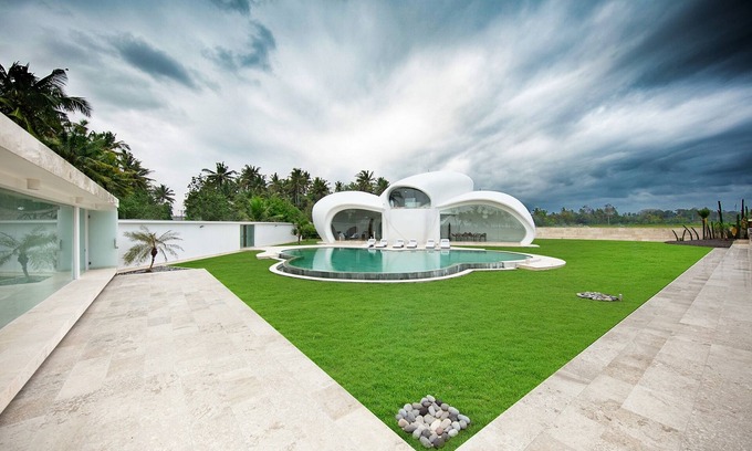 Kerambitan Villa | Grand Cloud Villa única frente a la playa