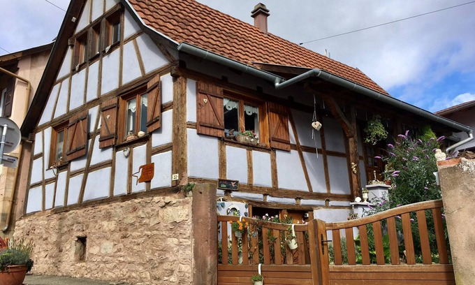 Ergersheim Casa | La casa alsaciana de entramado de madera COLIBRI-GITE