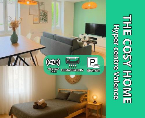 Valence Apartamento | THE COSY HOME Centre ville Parking Clim