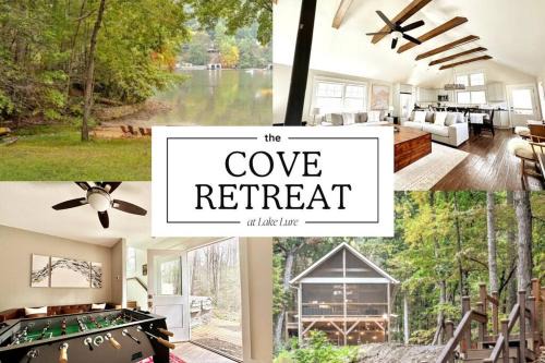 Lake Lure Casa | The Cove Retreat- Hot Tub/Screened Porch/Game Room