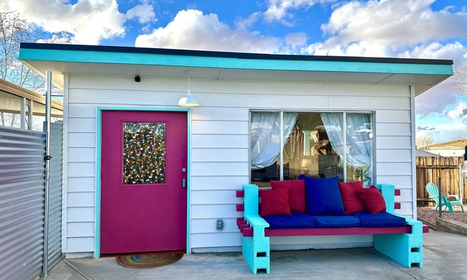Page Casa | The Cowgirl Cabana. A private, gated bungalow.