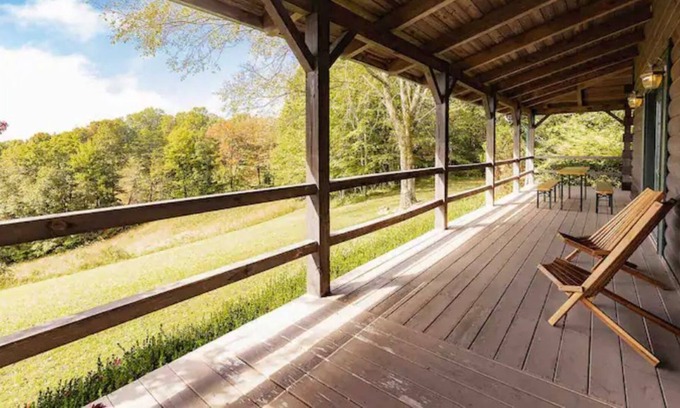 Primrose Cabaña | The Cure Cabin Private 28 Acres in Red River Gorge