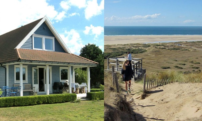 Les Moitiers-d'Allonne Casa | El dunas, playa, naturaleza, cerca de Carteret / Las dunas, la playa ...