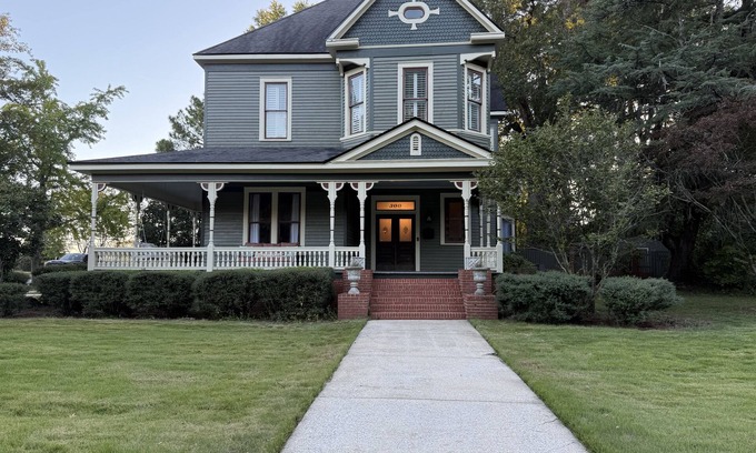 Opelika Casa | The Elms House-1875 Victorian. This home is in the heart of historic district.