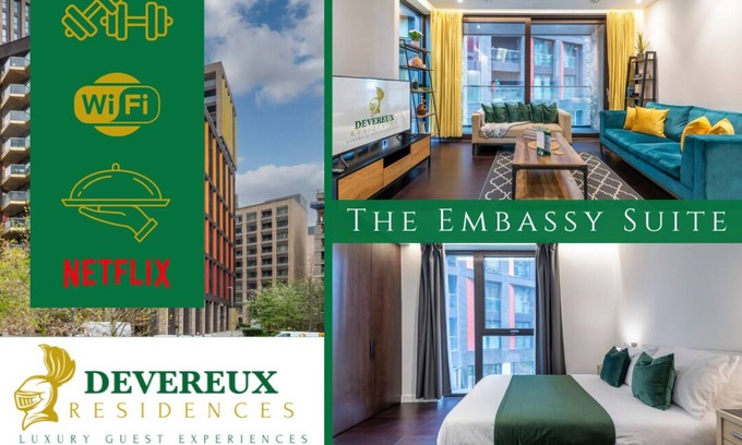 Vauxhall Apartamento | The Embassy Suite @Devereux_Residential