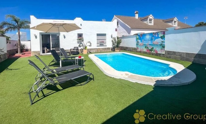 San Ambrosio Villa | Casa Los Flamencosen Vejer de la Frontera