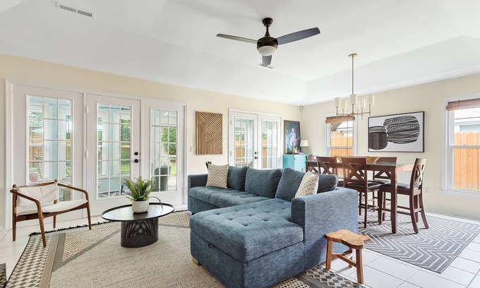 Old Village Casa | The Fox Pond | Fenced In Backyard