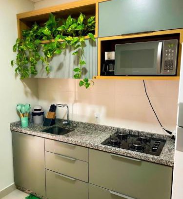 Canada Apartamento | The Garden 103 - paz e sofisticação - 2 quartos ar condicionado