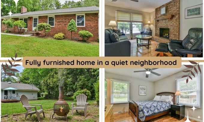 Avery Creek Casa | {The Glendell} Entire home in Arden with backyard