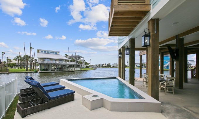 Jamaica Beach Casa | The Good Life | Luxury Canal Home, Private Pool
