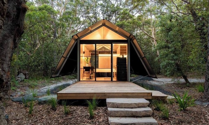 Myola Cabina | 'The Hideaway' at barranca Jervis Bay