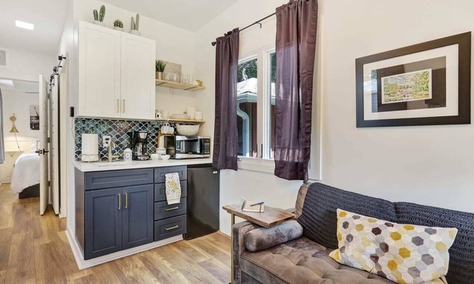 Greenville Casa | The Indigo Tiny House on The Saluda River