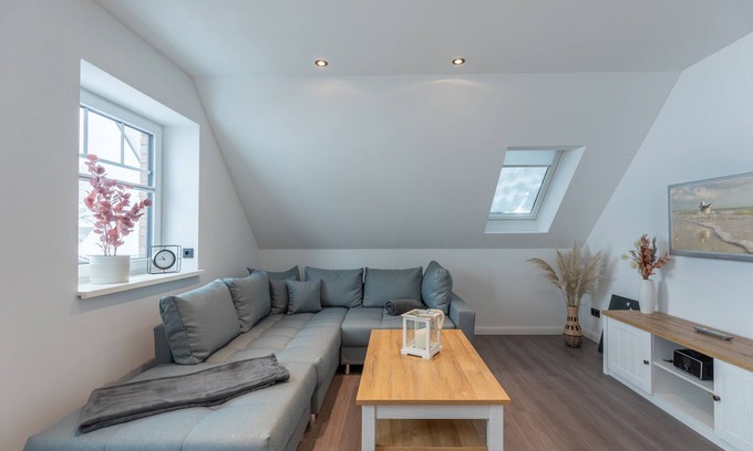 Hattstedt Apartamento | The "Langeneß" vacation apartment in Hattstedt for up to 4 people