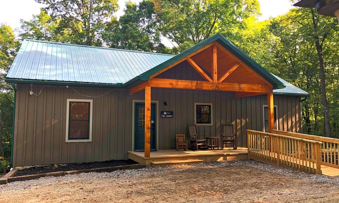 Logan Cabina | The Legacy - Hot tub, fire pit, game room & private playground