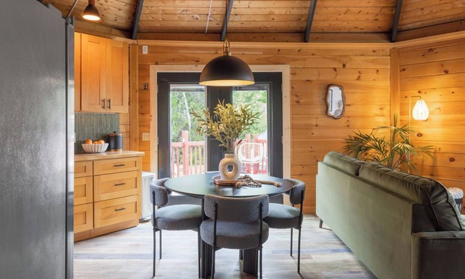 Elka Park Cabina | The Lily Pad - Hunter, NY Roundhouse in the heart of the Catskill Mountains