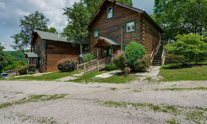 Allons Cabina | Lakeview Cabin en Marina en Dale Hollow Lake, cerca del parque estatal Standing Stone