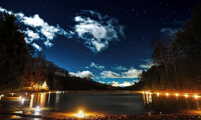 Dallas Cabina | The loft. 30 acres of wildlife