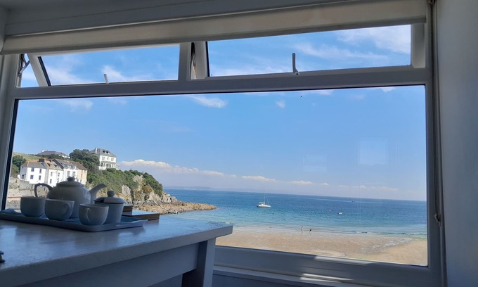 Portmellon Cabaña | The Loft at Beach House, MEVAGISSEY