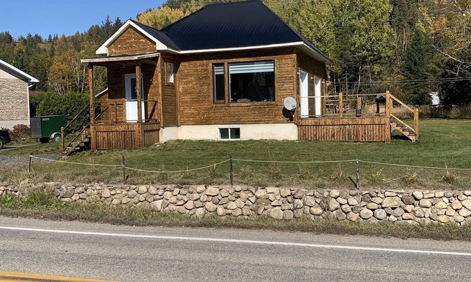 Saint Aime Des Lacs Casa | The log driver's rest. Cozy chalet near Haute George and near the ski center