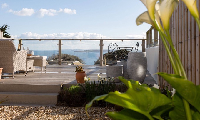 St Ives Casa | Descuento para nuevos propietarios este verano. Increíble casa, impresionantes vistas al mar y estacionamiento.