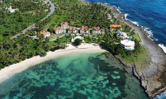 El Frances Apartamento | Frente al mar, vista al mar 2 dormitorios, 2 baños, aire acondicionado, condominio