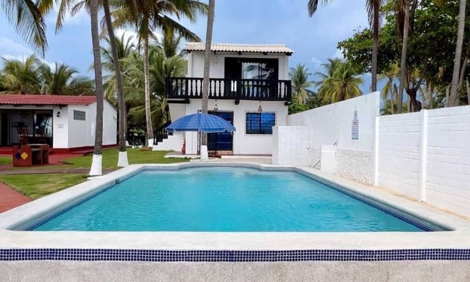 San Luis Talpa Villa | The Lux Beach Front Villa 4-bedroom with WiFi, AC in superb San Luis Talpa