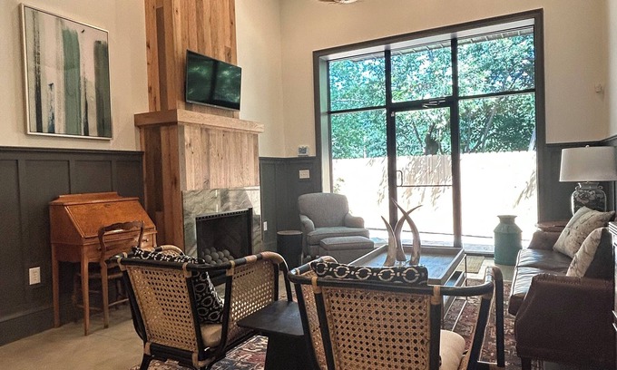 Abbeville Casa | The Mailroom: Mid-Century Post Office Turned Elegant Abbeville Retreat
