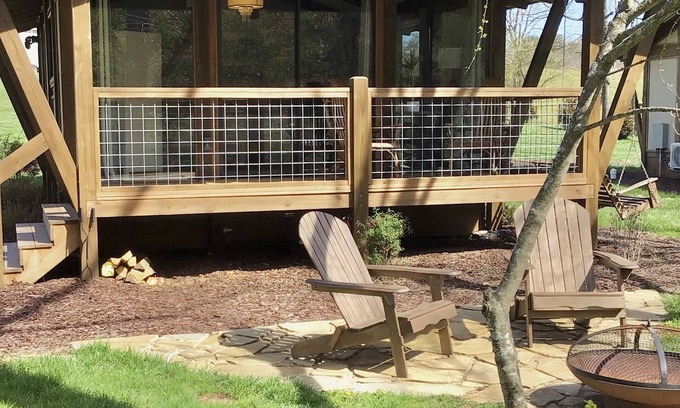 Alexander Cabaña | The Makenzee at Ridgeview. Asheville rental! Luxurious Glamping!