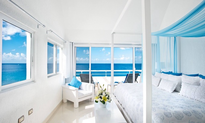 Zona Hotelera Norte Condominio | El más romántico frente al mar penthouse condominio en la isla! Increíble Miramar 401