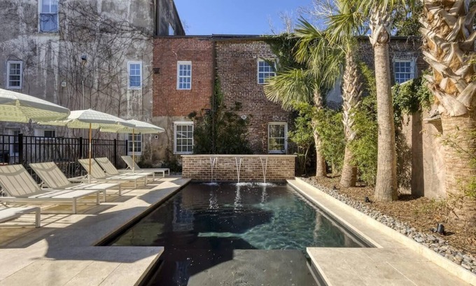 Harleston Village Cama Y Desayuno | The Nicholas Veranda King Suite|Walk to King