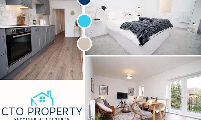 Cathays Apartamento | The North - City Centre 3 Bed Flat with Parking and Balcony
