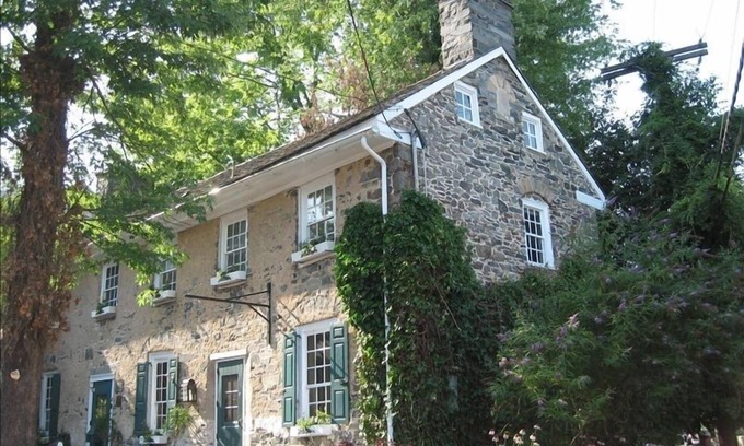 New Hope Casa | El más antiguo de piedra Hogar en New Hope, Pa. Construido en 1743