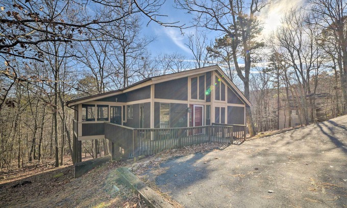 McGaheysville Casa | 'The Overlook' en Massanutten, ¡camina hasta las pistas de esquí!