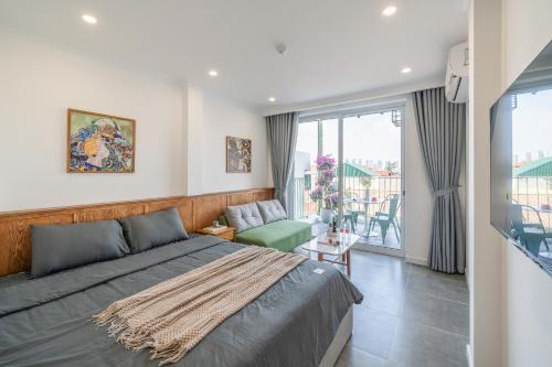 Thanh Nhan Apartamento | The Pearl River Hanoi-Stylish Loft with Rooftop Pool & Elevator-Near Old Quarter