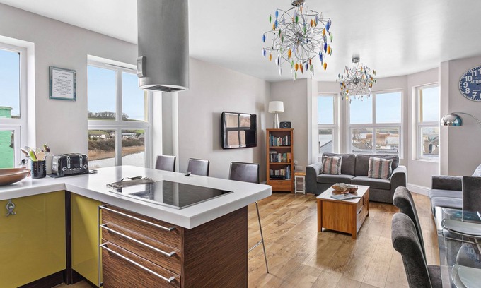 Torcross Apartamento | El ático, 16 en la playa