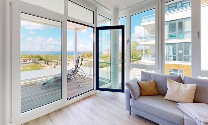 Pelzerhaken Apartamento | The perfect Baltic Sea vacation - sea view vacation apartment on the beach in Pelzerhaken