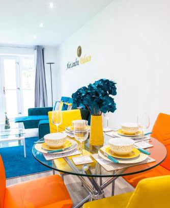 Hatfield Apartamento | The 'Pinky' - Modern 1 Bed Apartment in Hatfield - FREE Parking - Near Uni, Business Park & town centre - Big savings on Long stays