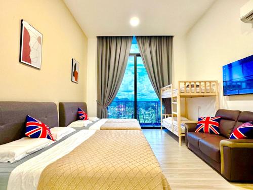 Taman Charming Apartamento | The Podium-Studio-Free 1 Parking-6 Pax-D323B