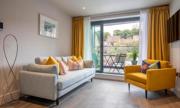 Bootham Apartamento | The Quadrant - The Ruskin Suite